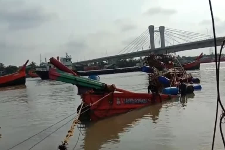 Trawler Capsized