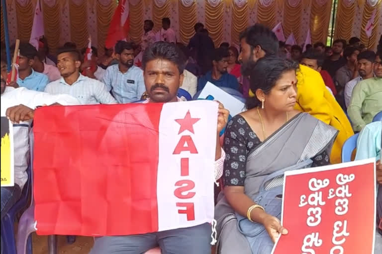 Protest Against Hindutva Ideology in Karnataka