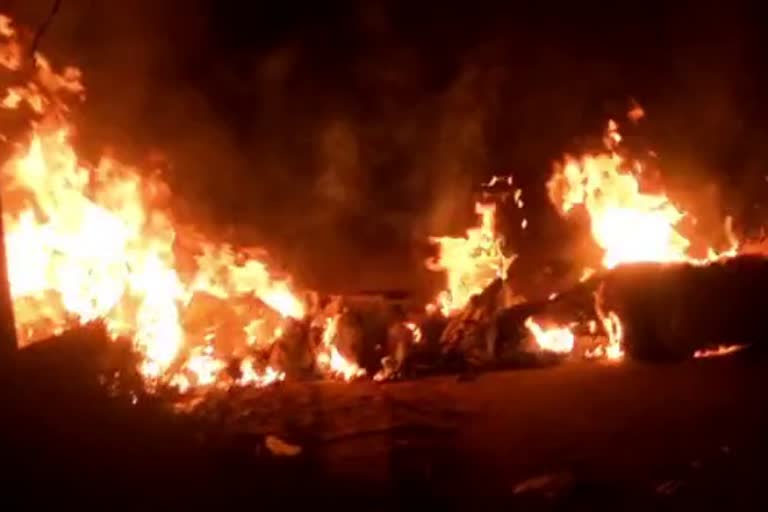 Youth Died by Burn in Fire, Shutter of a Shop Blew in Jalore