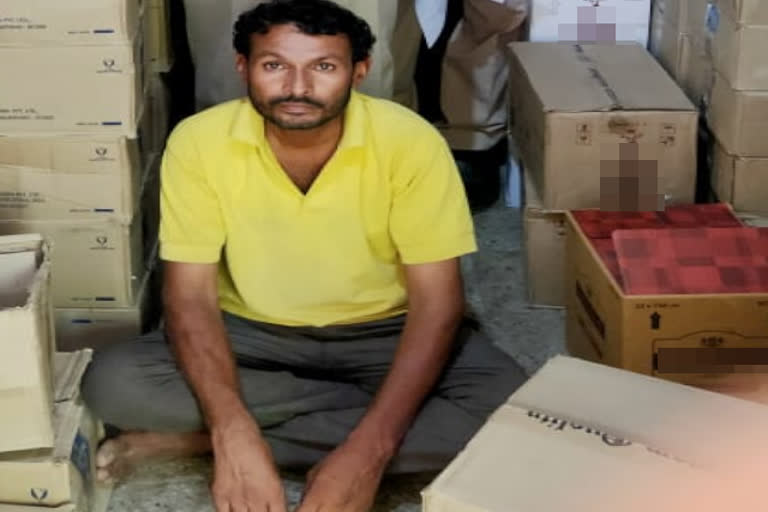 Illegal liquor seized in Jhalawar, accused arrested