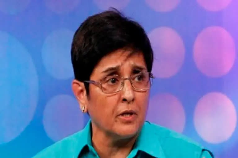 The Aam Aadmi Party (AAP) on Tuesday accused former Puducherry Lieutenant Governor Kiran Bedi of hurting the sentiments of the Sikh community at a book launch event in Chennai