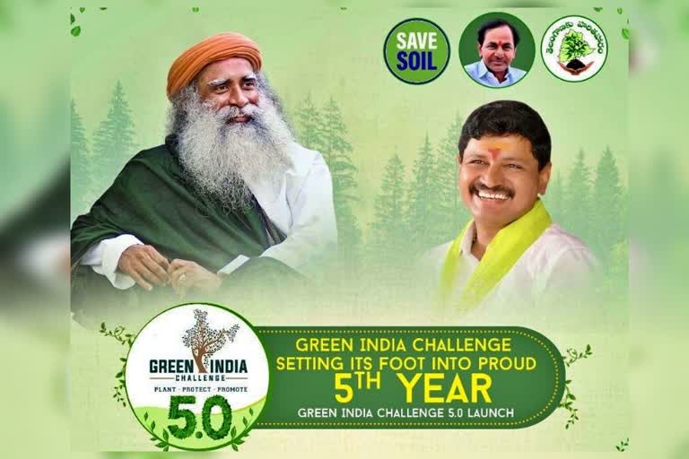 Sadguru inaugurates green India challenge