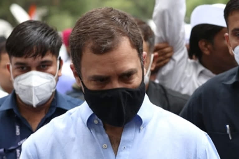 Rahul reaches ED office