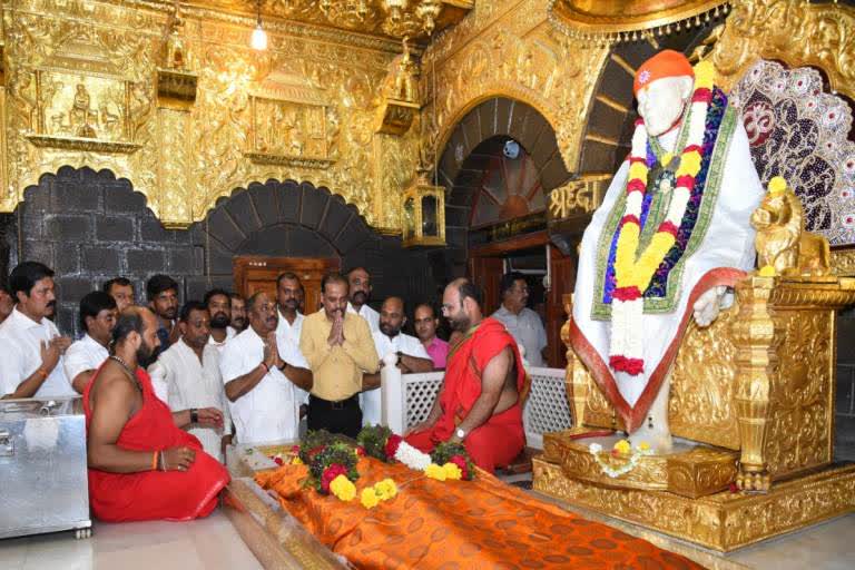 Anil Parab In Shirdi