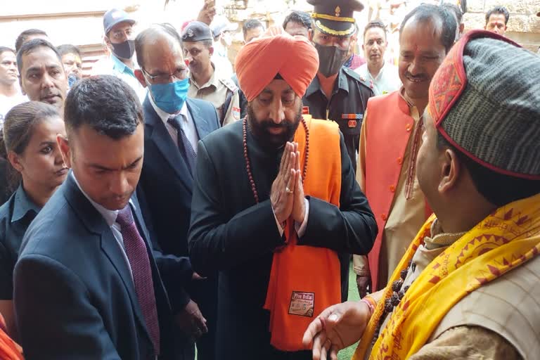 Governor Gurmeet Singh visit to Almora