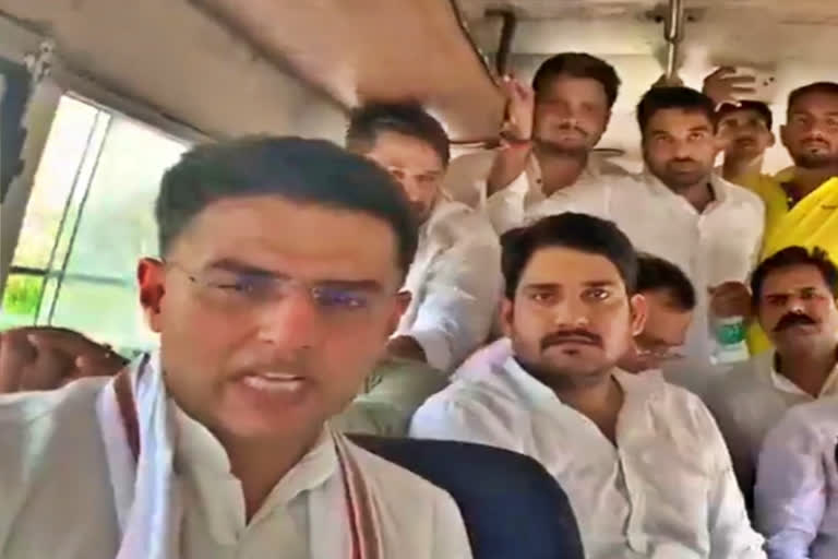 Sachin Pilot detained as Congress protests against ED questioning Rahul Gandhi