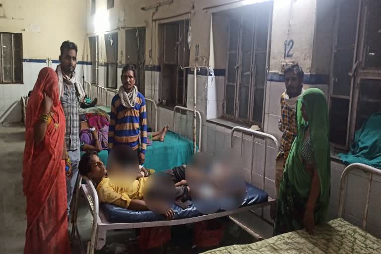 Injured youth admitted to hospital