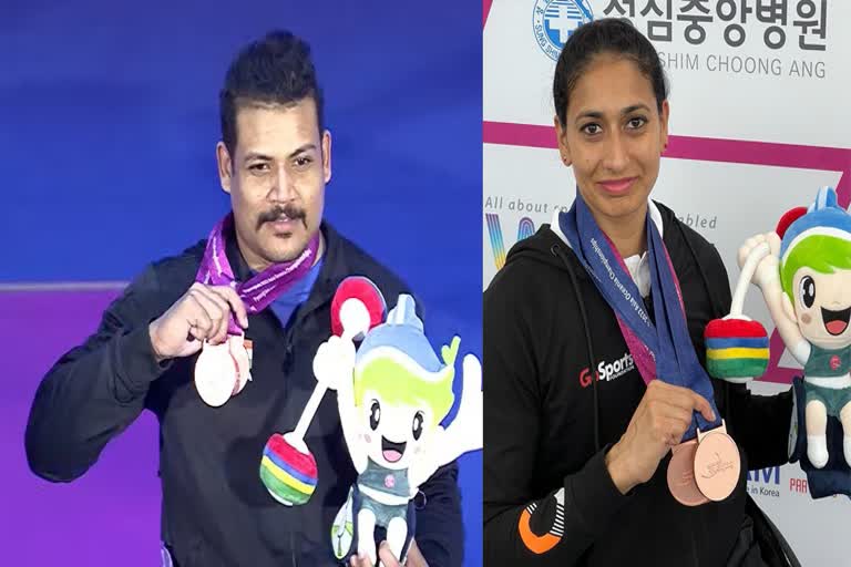 Parmjeet Kumar wins bronze in Para Powerlifting, Manpreet Kaur wins bronze in Para Powerlifting, Indians in Para Powerlifting, Asia Oceania Open Championships news