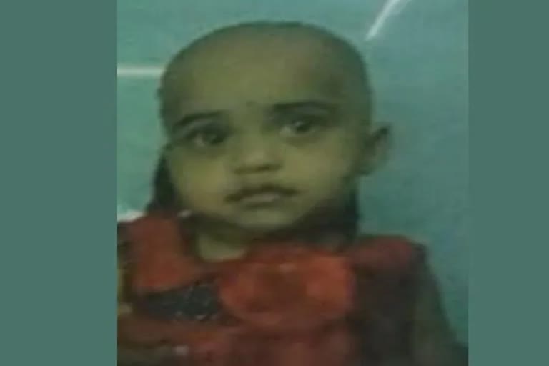 Little girl drowned in an of water