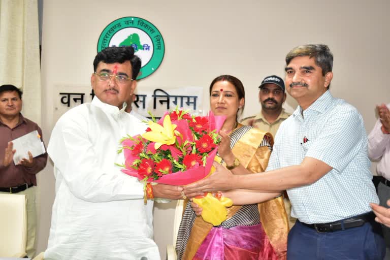 Kailash Gahatodi became the chairman of Forest Development Corporation