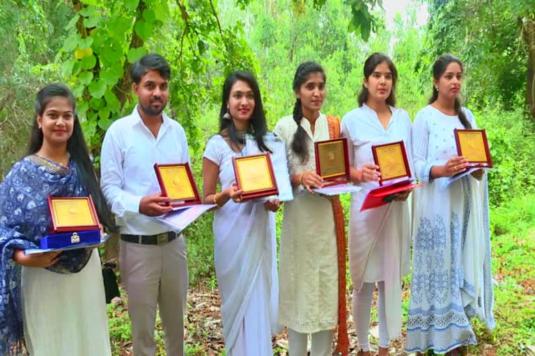 ಕುವೆಂಪು ವಿವಿ ಘಟಿಕೋತ್ಸವದಲ್ಲಿ ಚಿನ್ನದ ಪದಕ ಪಡೆದವರು