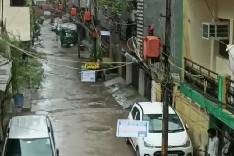 rain in west delhi