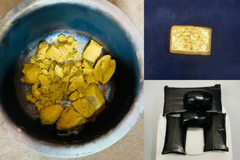 Gold seized from female passengers