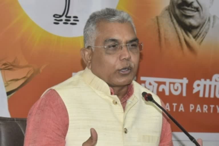 Dilip Ghosh Raised Questions on Efficiency of Police Department Over SLST Issue