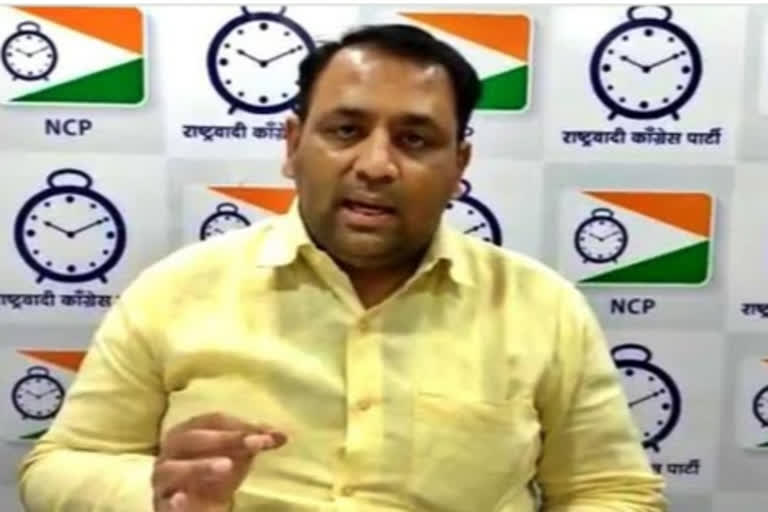 NCP's state spokesperson Mahesh Tapase