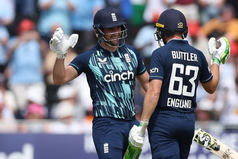 England break record for highest ODI total with 498 against Netherlands