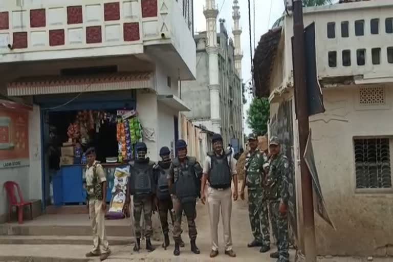 Security alert in Giridih and Khunti regarding Friday Namaz