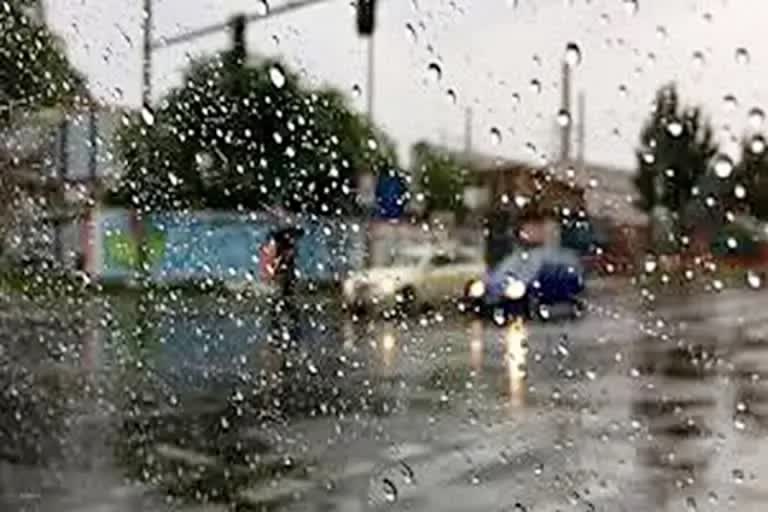 Monsoon rain in West Bengal