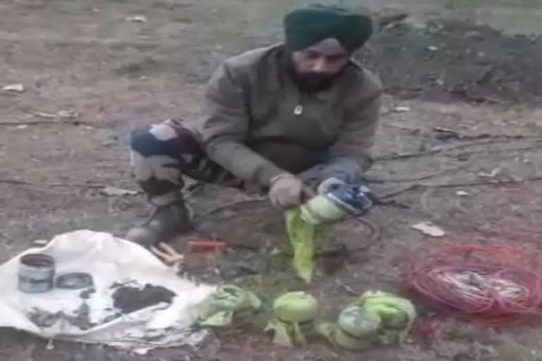 IED Recovered defused in Kupwara langate Handwara