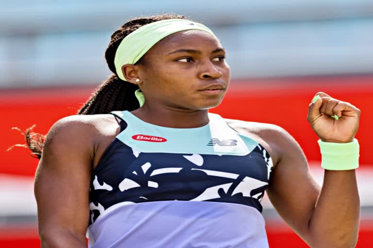 tennis  Berlin Open  Coco Gauff  semifinals  Coco Gauff enters semifinals  sports news in hindi  कोको गॉफ  कैरोलिना प्लिसकोवा  बर्लिन ओपन  ग्रासकोर्ट टेनिस  सेमीफाइनल