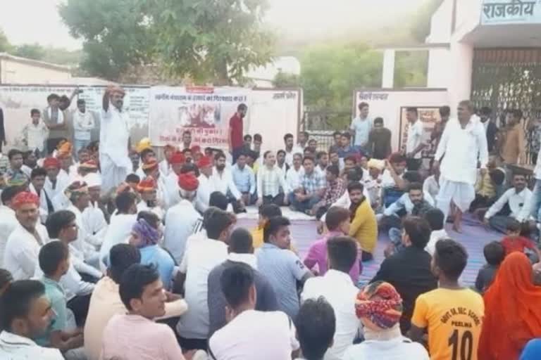 RLP Khinvsar MLA Narayan Beniwal reached Pilwa