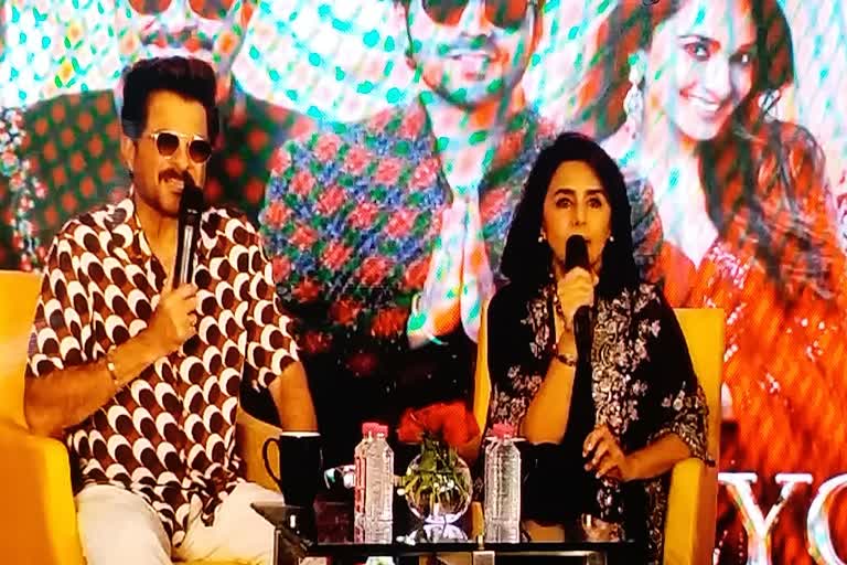 Anil Kapoor and Neetu Kapoor in Jaipur