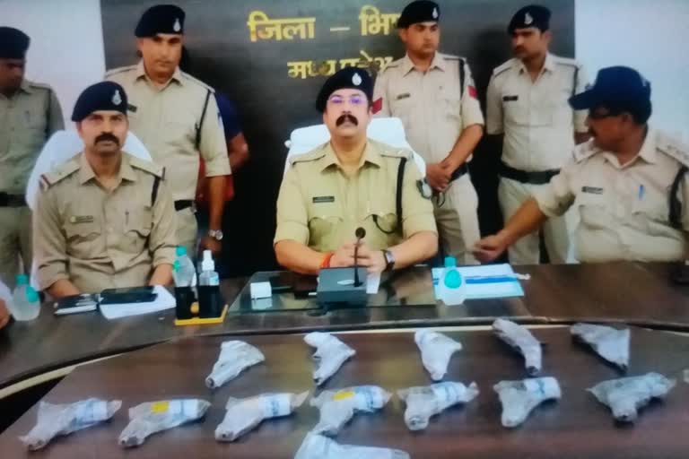 Illegal arms smuggling in Bhind