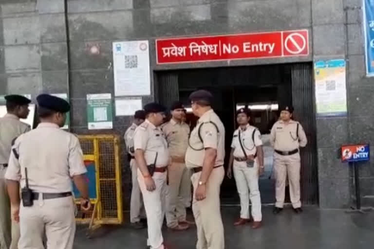 possibility of nuisance Security tightened at Ranchi railway station