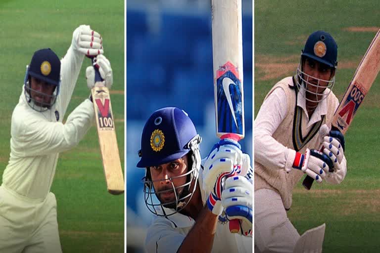 Rahul Dravid Virat Kohli and Sourav Ganguly made their Tests debuts for India on June 20  Rahul Dravid  Virat Kohli  Sourav Ganguly  വിരാട് കോലി  രാഹുല്‍ ദ്രാവിഡ്  സൗരവ് ഗാംഗുലി  വിരാട് കോലി ടെസ്റ്റ് അരങ്ങേറ്റം  രാഹുല്‍ ദ്രാവിഡ് ടെസ്റ്റ് അരങ്ങേറ്റം  സൗരവ് ഗാംഗുലി ടെസ്റ്റ് അരങ്ങേറ്റം