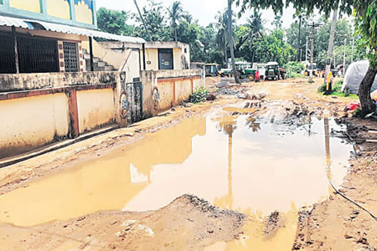 draibage problems in ap districts due to rains