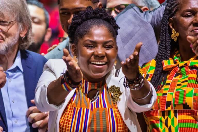 Colombian voters elect country first Black vice president, Colombia first Black vice president Francia Marquez, vice president Francia Marquez news, ದೇಶದ ಮೊದಲ ಕಪ್ಪು ಉಪಾಧ್ಯಕ್ಷರನ್ನು ಆಯ್ಕೆ ಮಾಡಿದ ಕೊಲಂಬಿಯಾ, ಕೊಲಂಬಿಯಾದ ಮೊದಲ ಕಪ್ಪು ಉಪಾಧ್ಯಕ್ಷ ಫ್ರಾನ್ಸಿಯಾ ಮಾರ್ಕ್ವೆಜ್, ಉಪಾಧ್ಯಕ್ಷ ಫ್ರಾನ್ಸಿಯಾ ಮಾರ್ಕ್ವೆಜ್ ಸುದ್ದಿ,