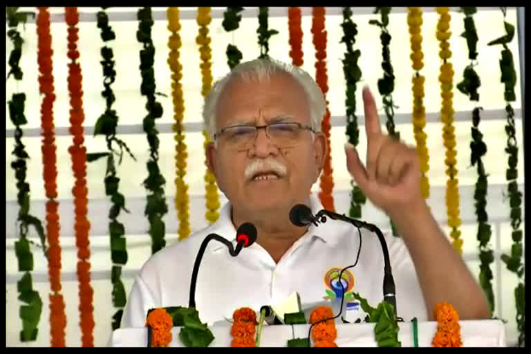 Haryana CM Manohar lal khattar announcement on Agnipath scheme