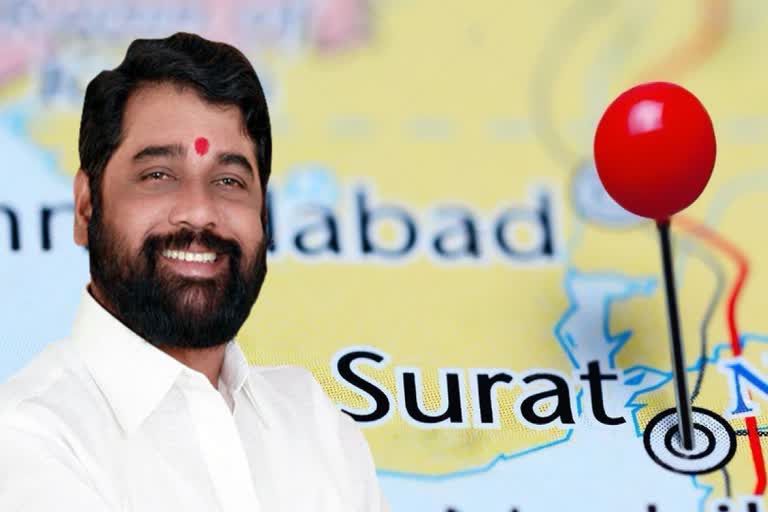 Eknath Shinde Surat a