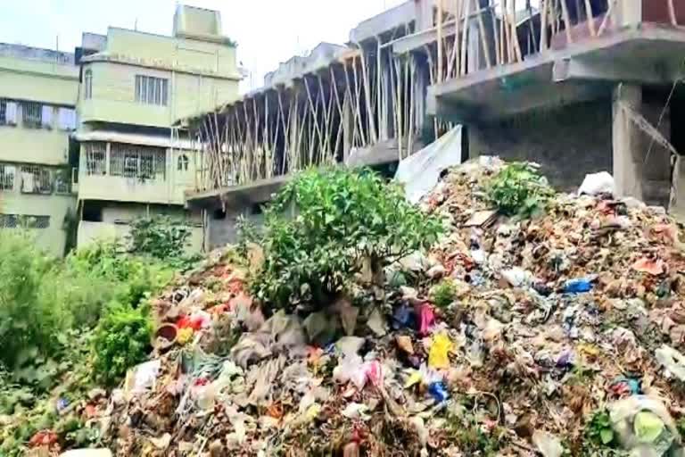 Filling Pond for Illegal Construction