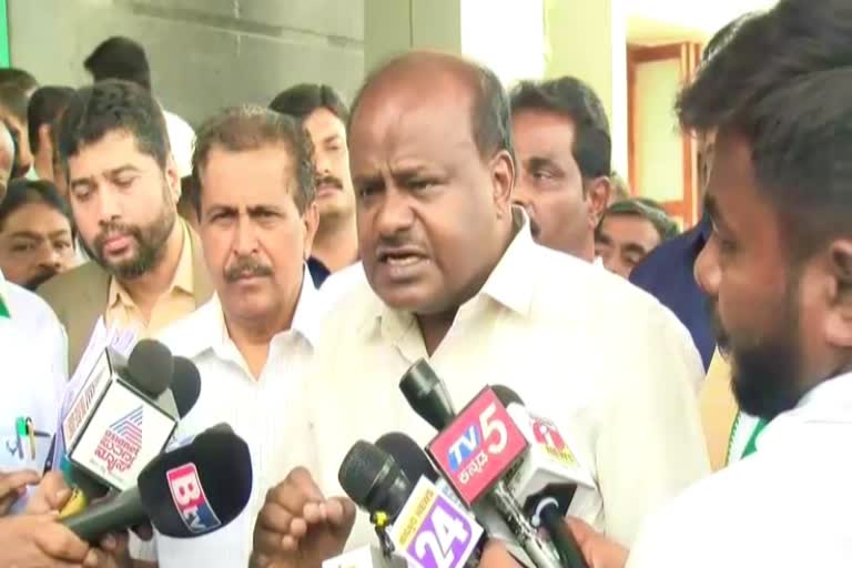 H D Kumaraswamy reaction about sub urban railway inauguration