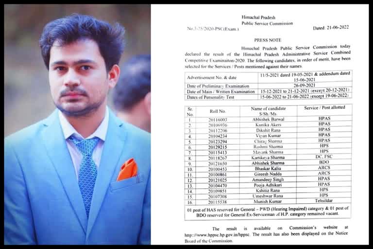 HAS final merit list