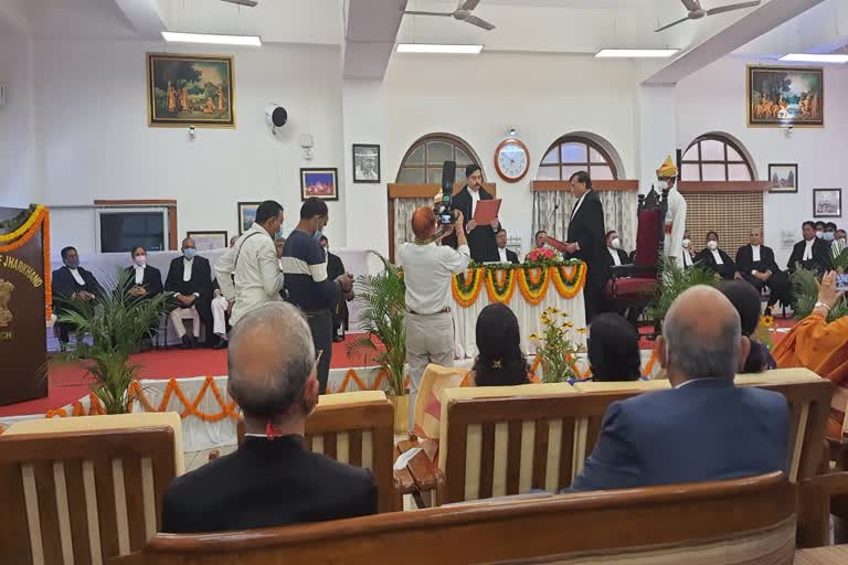 jharkhand High Court Justice Subhash Chandra sworn in as Permanent Judge