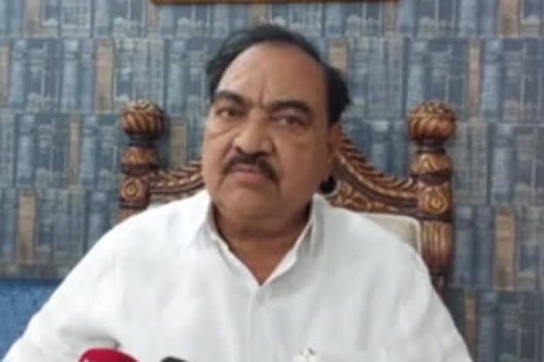 Eknath Khadse's reaction