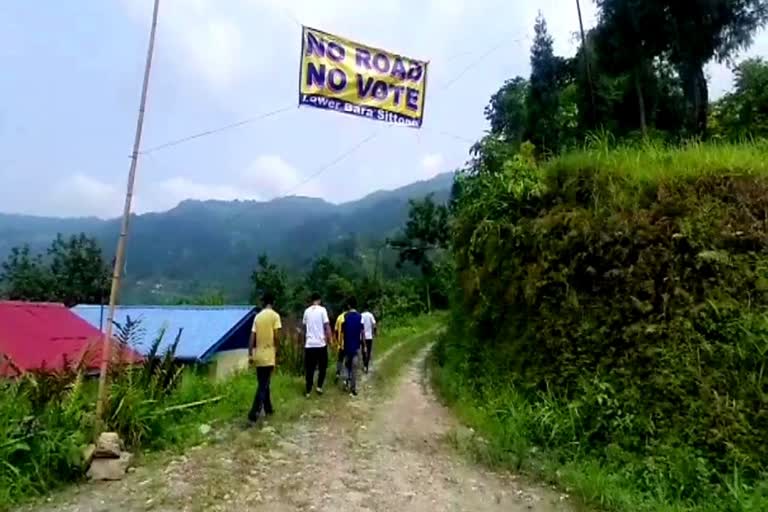 Vote Boycott in Kurseong