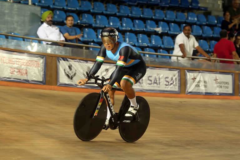 Ronaldo Singh wins silver, Ronaldo Singh at Asian Track Cycling Championship, Asian Track Cycling Championship news, Ronaldo Singh news