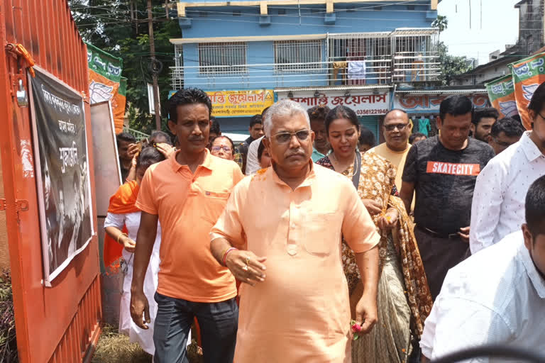 dilip ghosh asks civic volunteers to join agnipath scheme
