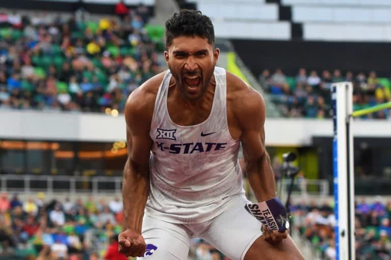 commenwealth games  thejaswin shankar  highjump national record holder  thejaswin shankar highjump  തേജസ്വിന്‍ ശങ്കര്‍  ഹൈജംപ് ദേശീയ റെക്കോഡ്