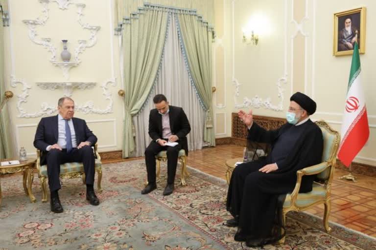 Russian Foreign Minister meets Iranian President in Tehran
