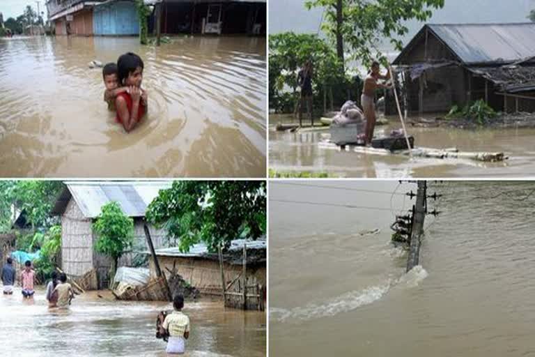 Assam flood: 24 ଘଣ୍ଟାରେ 7 ମୃତ, 137 ଛୁଇଁଲା ମୋଟ ମୃତ୍ୟୁ ସଂଖ୍ୟା