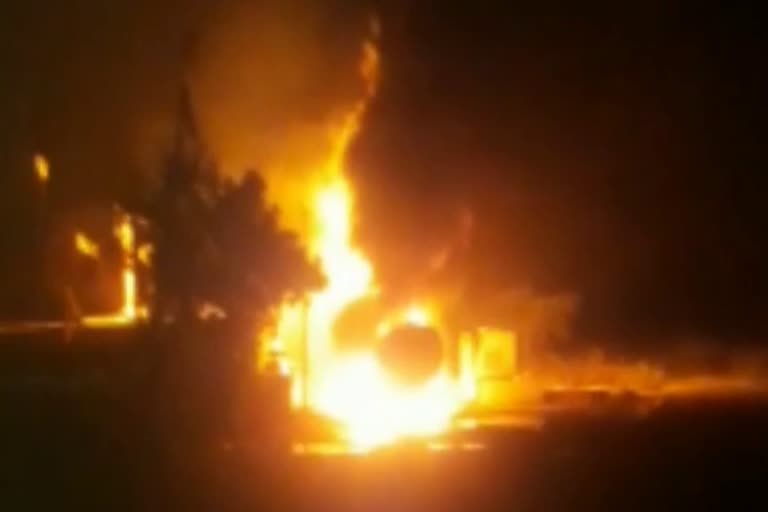 Gas Tanker Fire in Jodhpur