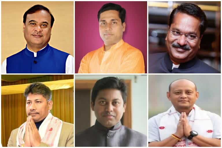 BJP leaders who are managing the Shiv Sena rebel MLAs in Assam