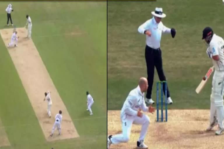 jack leach says he dont like that bizarre dismissal of henry nicholls