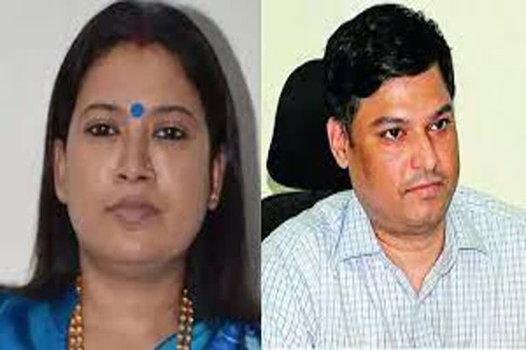 Rekha Arya and Sachin Kurve clashed over transfers in Food Department