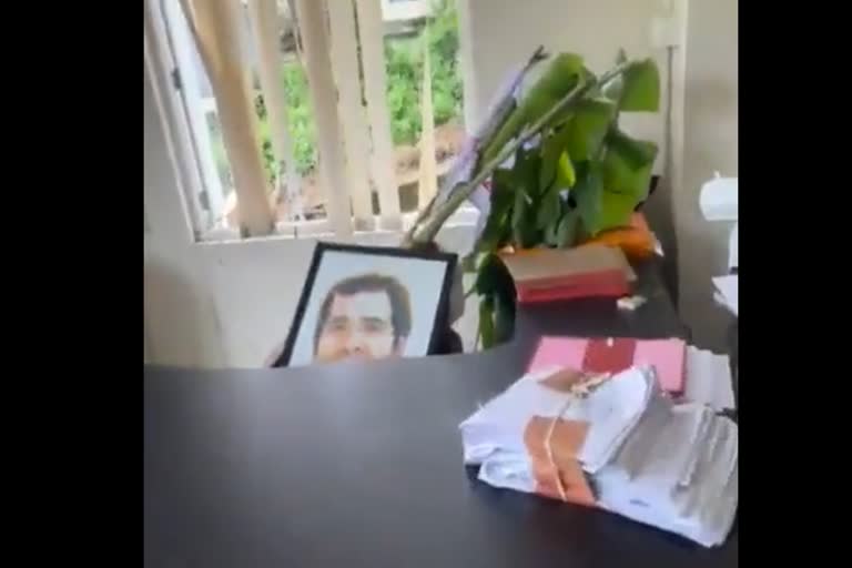 Congress MP Rahul Gandhi's office in Wayanad vandalised.