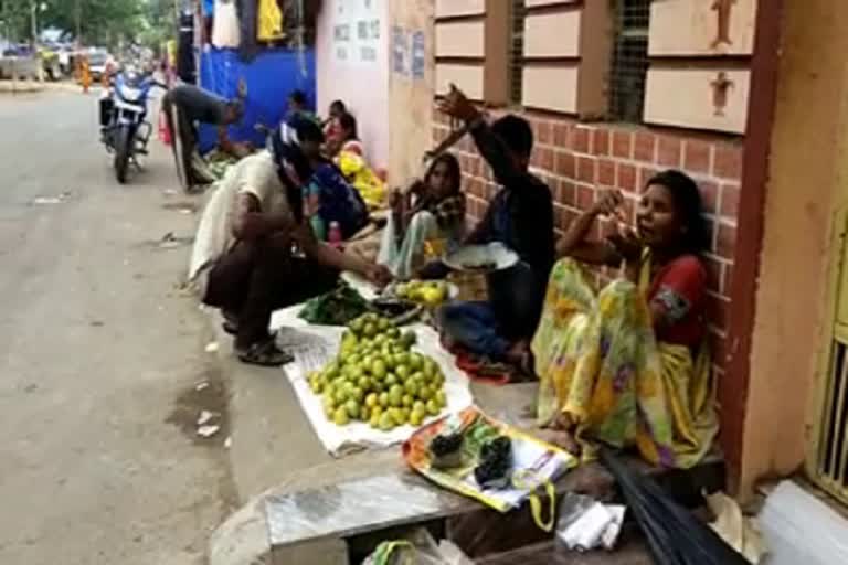 No use of vegetable market in Baikunthpur